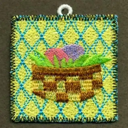 Seasonal Sale FSL Mini Easter Eggs Embroidery Design