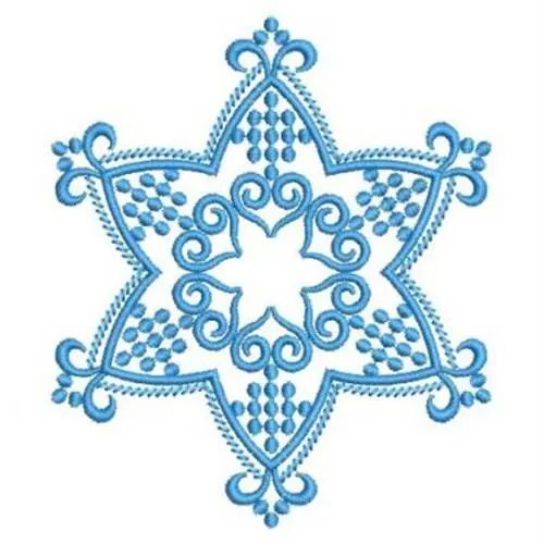 One Day Deal Snowflake Quilt Embroidery Design