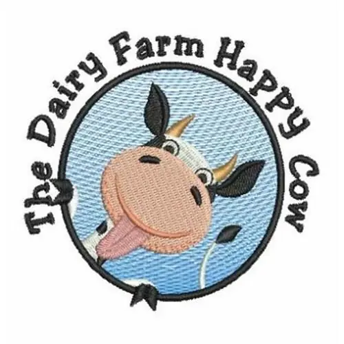 Dairy Cow Embroidery Design Fresh Stock