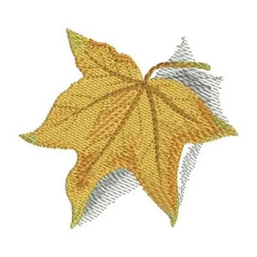 New Release Watercolor Plant Leaf Embroidery Design