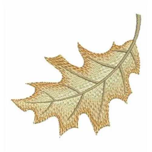 Trending Watercolor Plant Leaf Embroidery Design