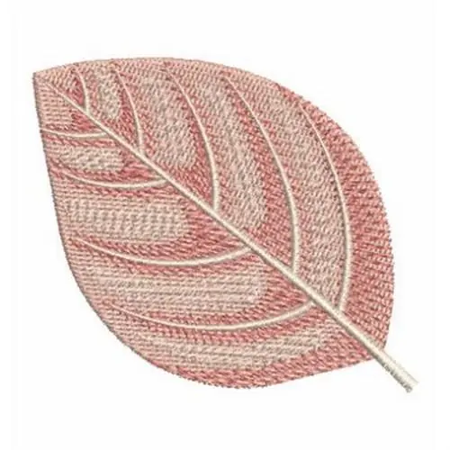 Don’t Miss Out Leaf Watercolor Embroidery Design