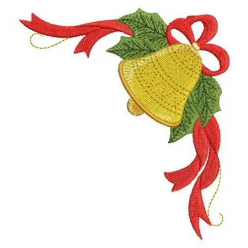 Holly Bell Embroidery Design Next Day Delivery