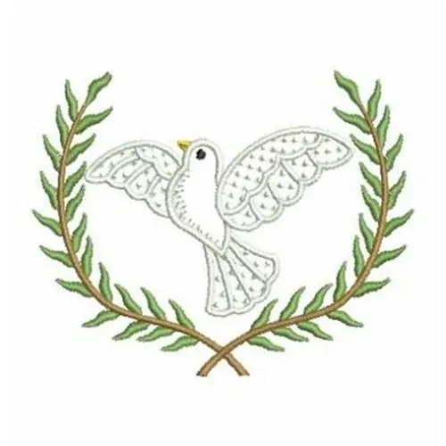 Mega Sale Dove Branch Embroidery Design