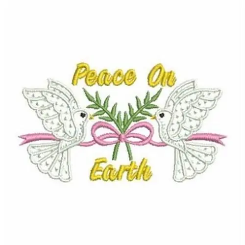 Dove Peace Embroidery Design Buy Today