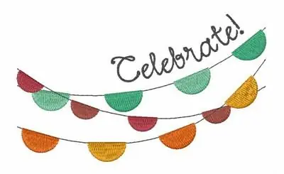 Celebrate Embroidery Design Hassle-Free Returns