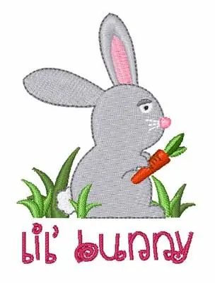 Lil Bunny Embroidery Design Best Seller