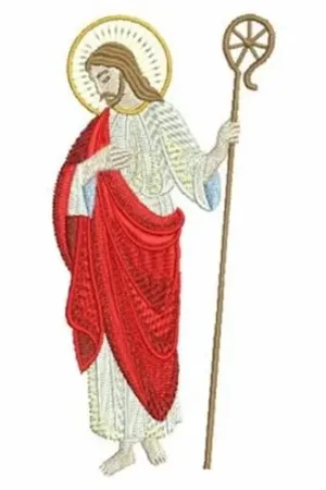 Worldwide Shipping Jesus Embroidery Design