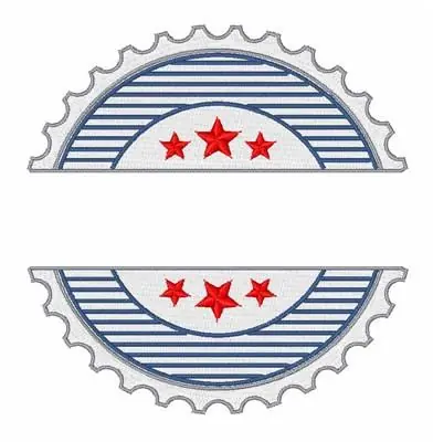 Reduced Price American Stamp Embroidery Design