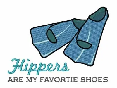My Favorite Shoes Embroidery Design No Minimum Order