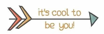 Cool To Be You Embroidery Design Hassle-Free Returns