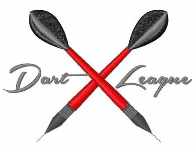 Super Sale Dart League Embroidery Design