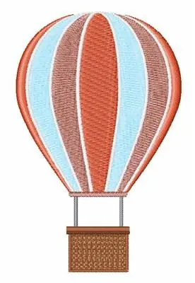Hot Air Balloon Embroidery Design Best Seller