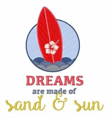 Best Seller Sand & Sun Embroidery Design