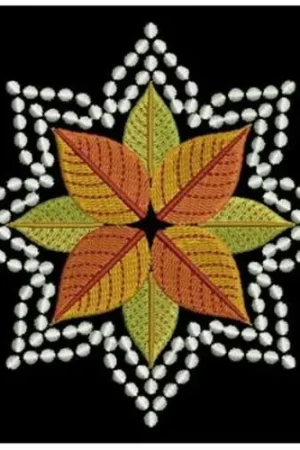 Candlewick Floal Embroidery Design New Arrival