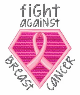 Buy Online Fight Breast Cancer Embroidery Design