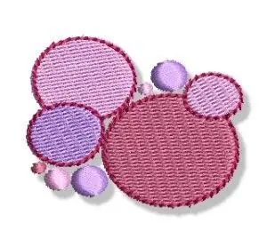 Hot Deal Pastel Dots Embroidery Design