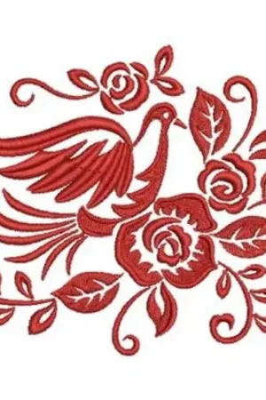 Bargain Dove Decor Embroidery Design