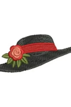 Certified Dressy Hat Embroidery Design