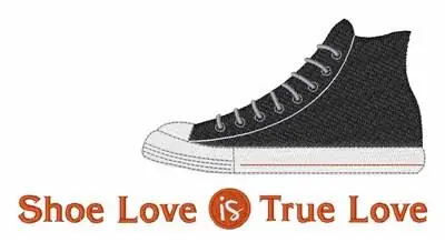 Shoe Love Embroidery Design Hassle-Free Returns