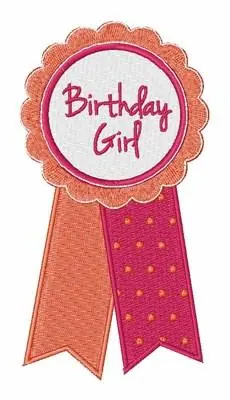 Place Order Birthday Girl Embroidery Design