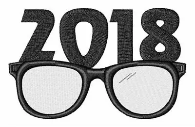 Don’t Miss Out 2018 Glasses Embroidery Design