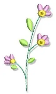 Trusted Brand Happily Ever After Flowers Embroidery Design