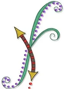 Swirly Halloween Doodad Embroidery Design Viral