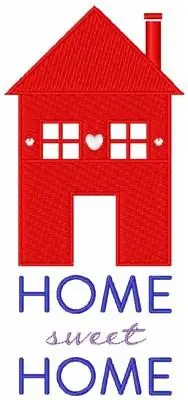 Home Sweet Home Embroidery Design Buy Online