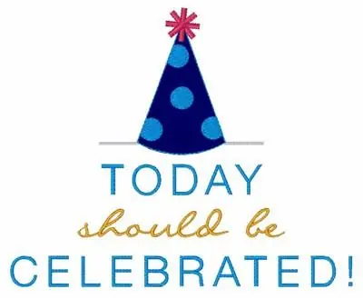 Birthday Celebrated Embroidery Design Special Offer