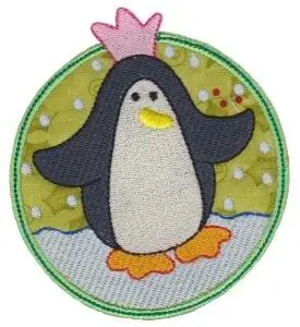 Buy Direct Christmas Penguin Embroidery Design