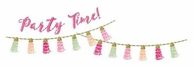 Party Time! Embroidery Design Best Price