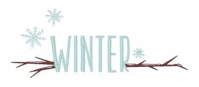 Bulk Order Winter Embroidery Design