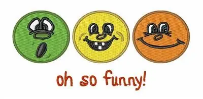 Same Day Shipping Oh So Funny Embroidery Design