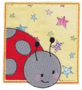 Final Sale Lady Bug Embroidery Design