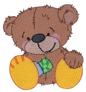 Raggedy Bear Embroidery Design New Arrival