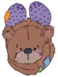 Holiday Sale Patchwork Teddy Embroidery Design