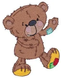 Special Offer Patch Bear Embroidery Design