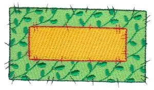 Vine Patch Embroidery Design Instant Buy