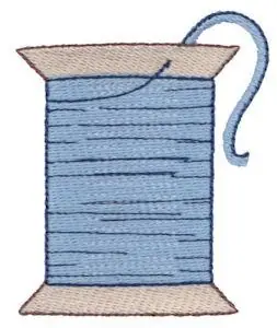 Must Have Thread Spool Embroidery Design