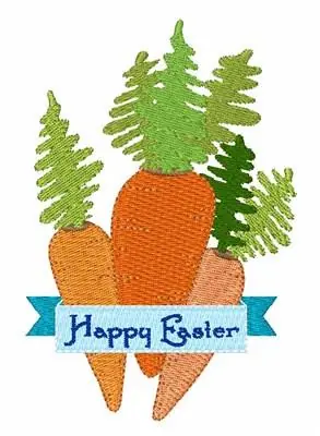 Order Now Happy Easter Embroidery Design