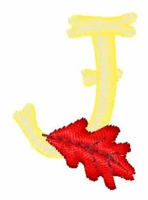 No Minimum Order Autumn Items J Embroidery Design