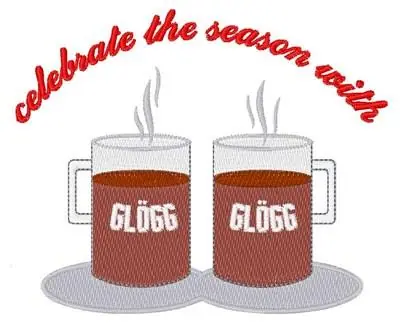 Must Have Celebrate with Glogg Embroidery Design