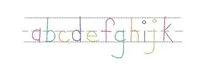 New Arrival Alphabet Border Embroidery Design