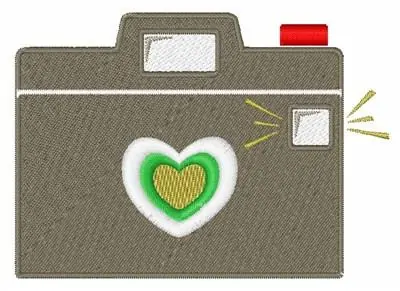Camera Embroidery Design Today Only