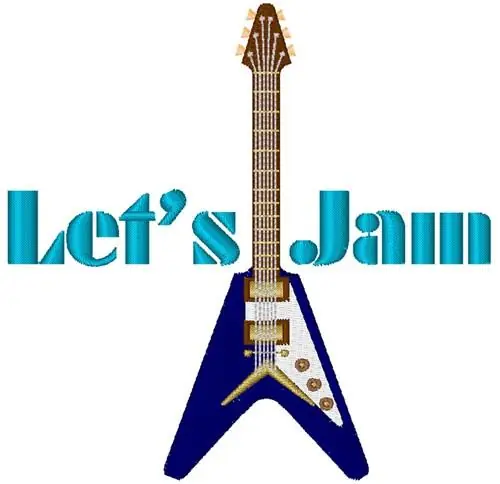 Lets Jam Embroidery Design Final Sale