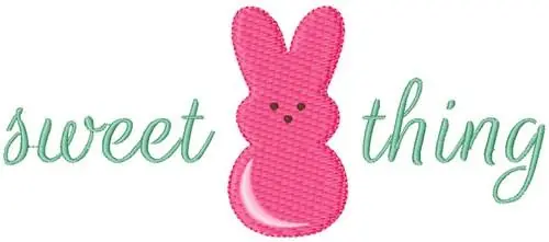 One Day Deal Sweet Thing Bunny Embroidery Design