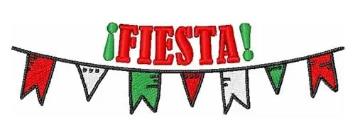 Fiesta! Embroidery Design Limited Edition