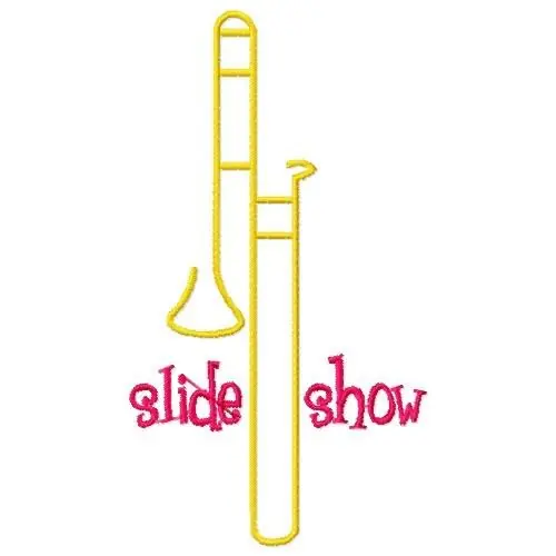 Slide Show Embroidery Design While Supplies Last