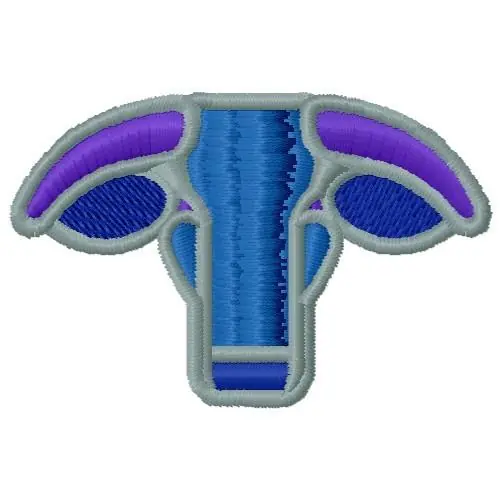 Editor’s Pick Santa Gertrudis Cattle Embroidery Design